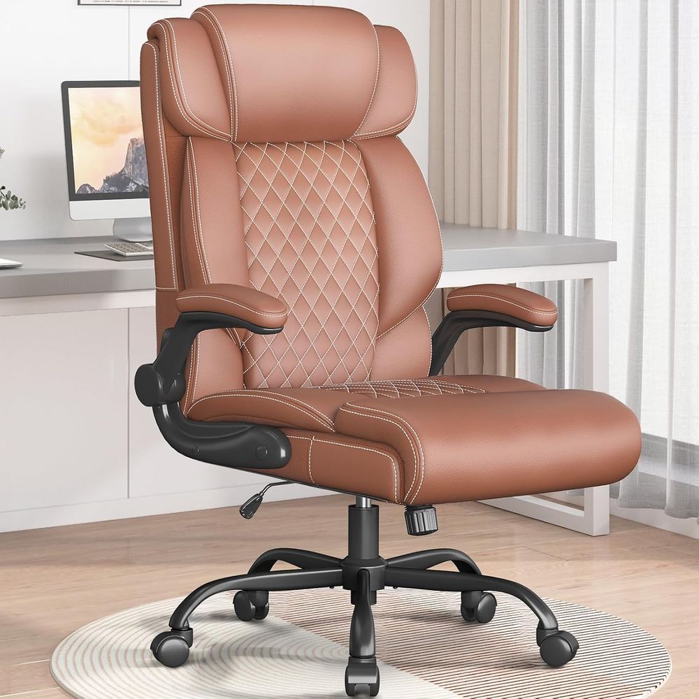 Ergonomic Office Chair - Oice Chair-Executive Schreibtischstuhl mit hoher Rückenlehne,