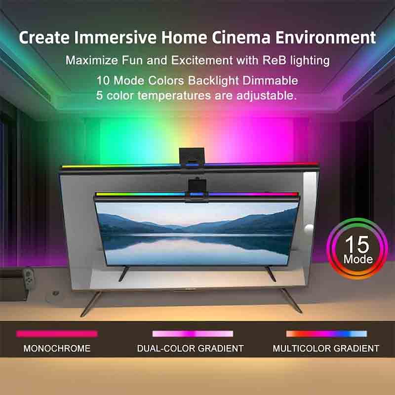 60/80cm RGB-Lichtleiste LED-Mo – Home Office Work Table Bewertung und Preis