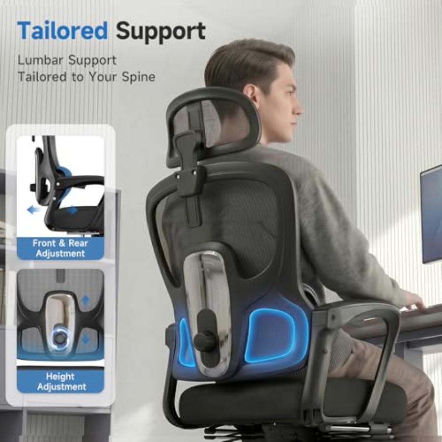 Ergonomischer Bürostuhl mit Fu – Ergonomic Office Chair Bewertung und Preis