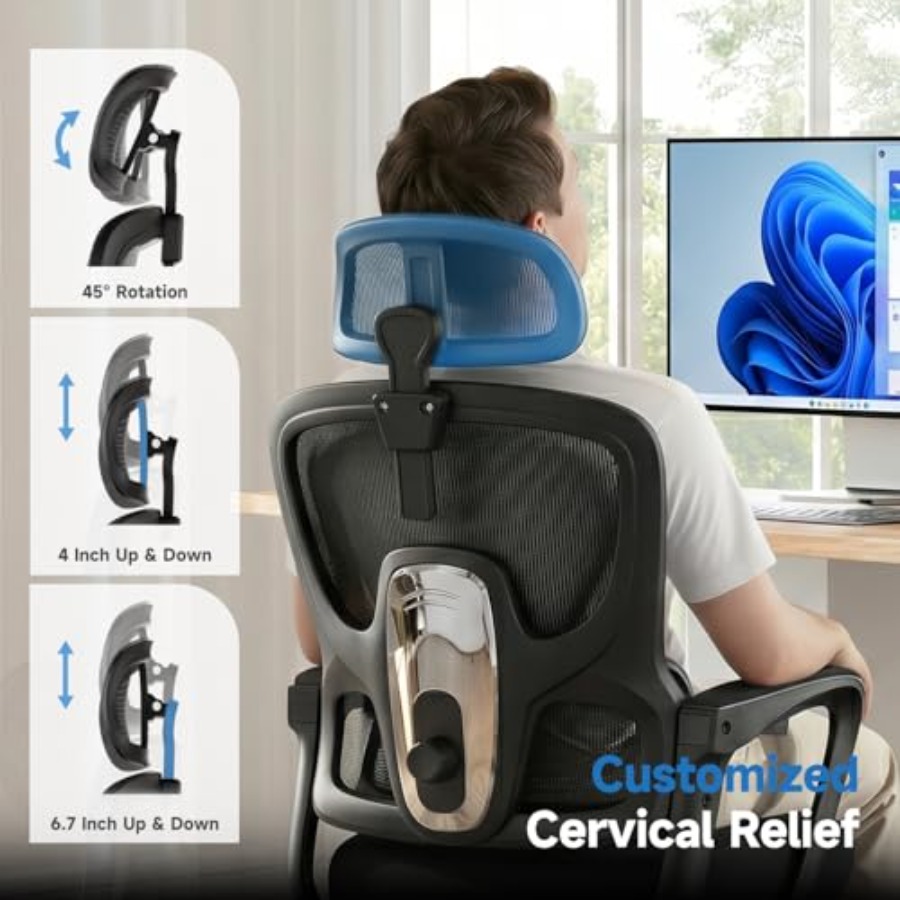 Ergonomischer Bürostuhl mit Fu – Ergonomic Office Chair Bewertung und Preis