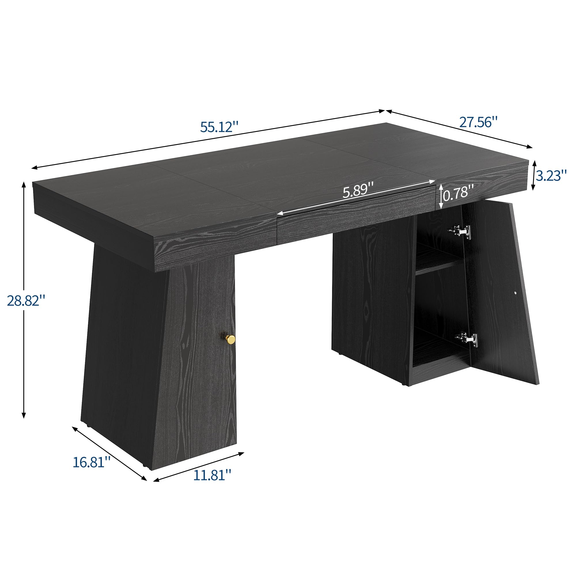 55 x 27,5 Zoll großer Computer – Home Office Work Table Bewertung und Preis