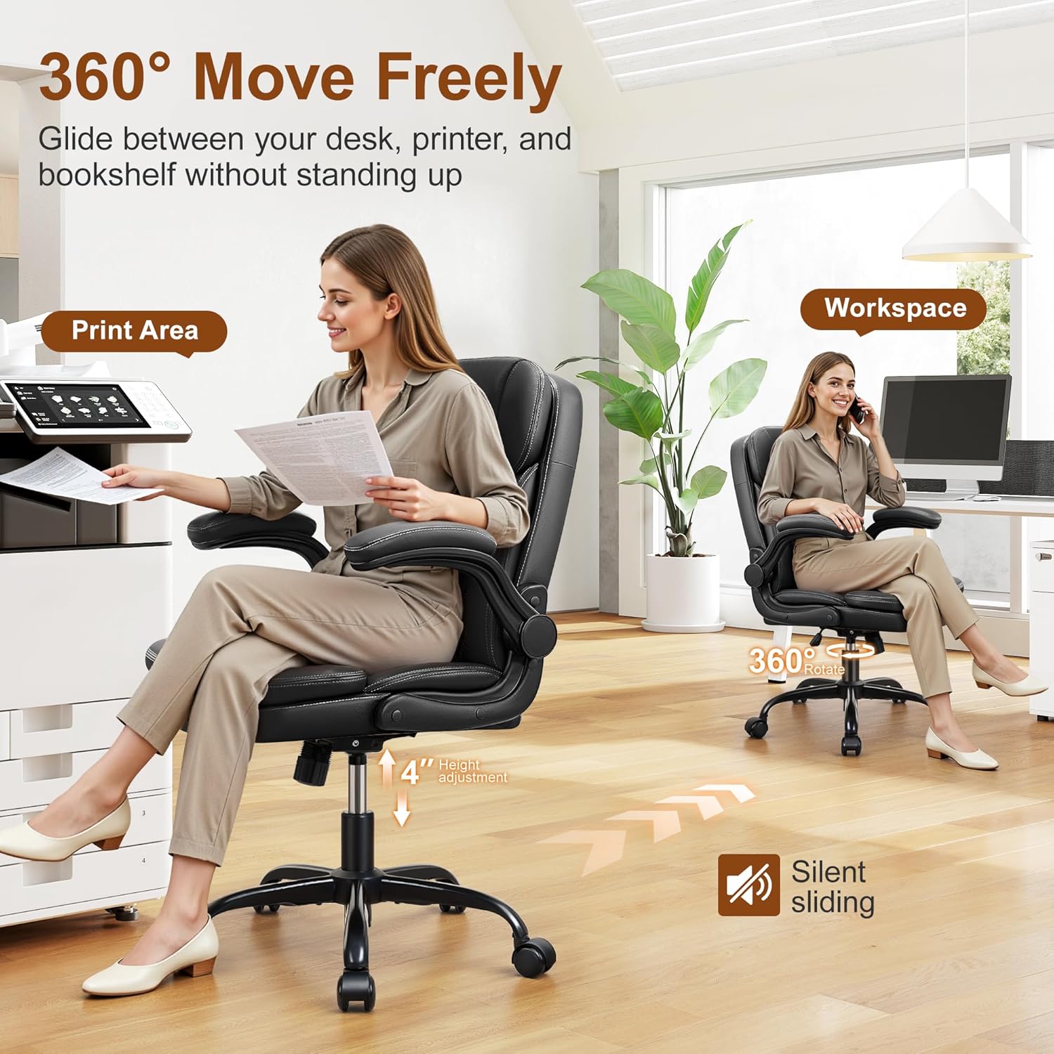 Ergonomischer Bürostuhl mit do – Ergonomic Office Chair Bewertung und Preis