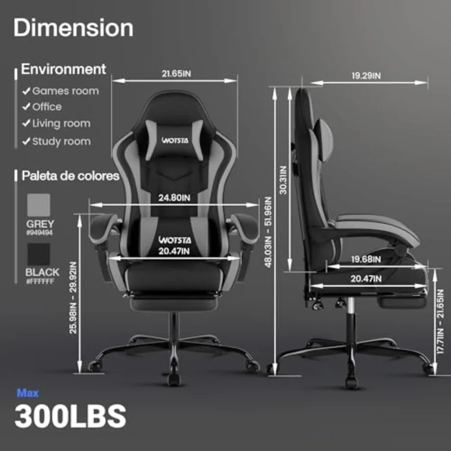 Ergonomischer Gaming-Bürostuhl – Ergonomic Office Chair Bewertung und Preis