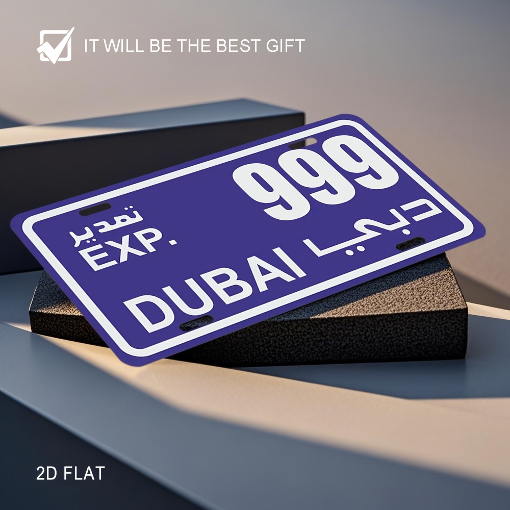 Metallwandschild für Heimdekor – Home Office Dubai Bewertung und Preis