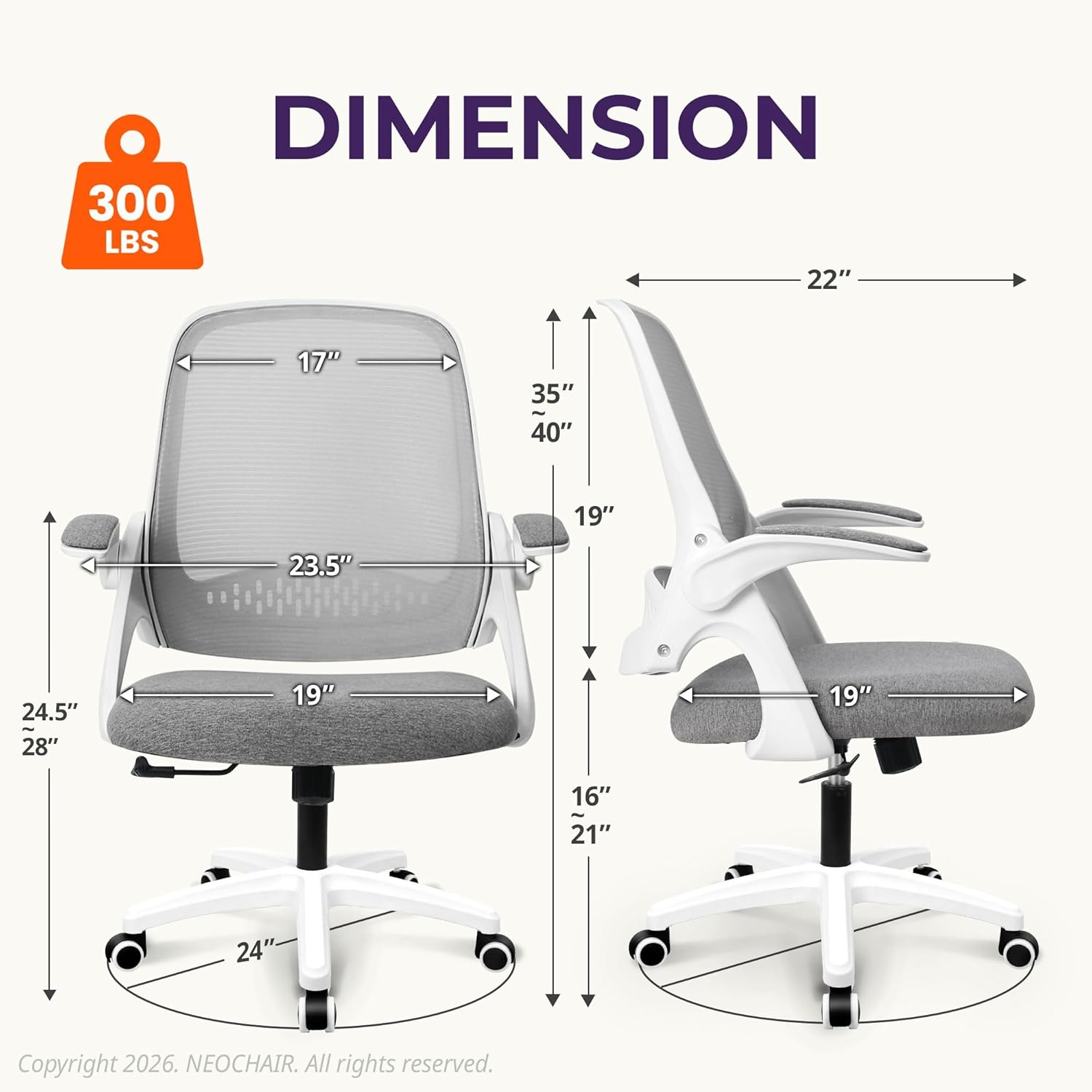 Ergonomischer Bürostuhl mit Ne – Ergonomic Office Chair Bewertung und Preis