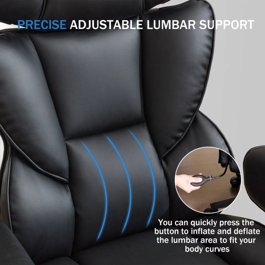 Bürostuhl mit Fußstütze und Le – Ergonomic Office Chair Bewertung und Preis