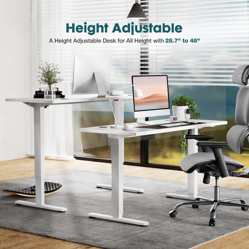 Elektrisch Höhenverstellbarer  – Home Office Work Table Bewertung und Preis