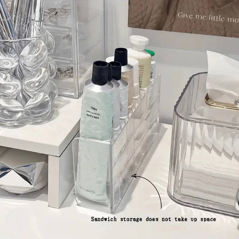 Kosmetik-Organizer aus transpa – Home Office Work Table Bewertung und Preis