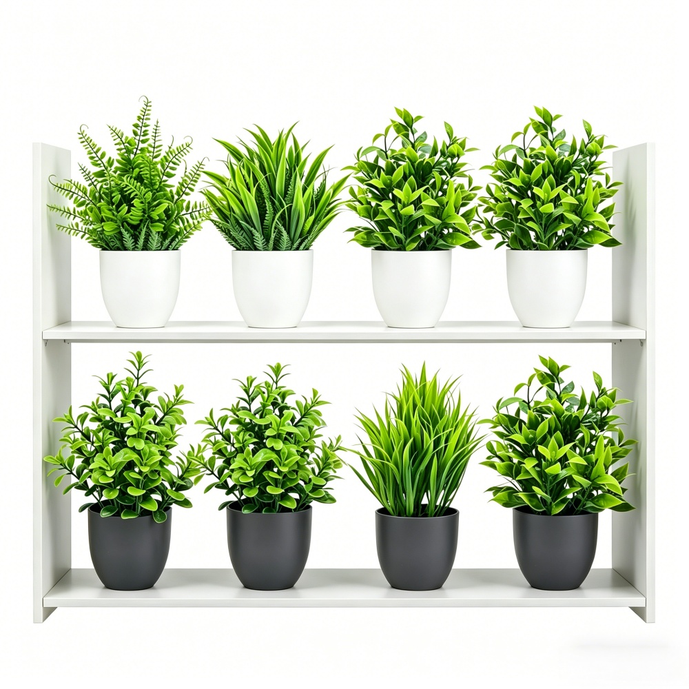 4-teiliges Set Mini Künstliche – Home Office Layout Bewertung und Preis