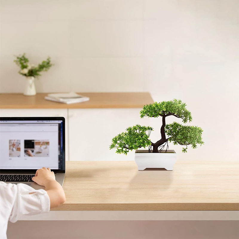 Künstliche Bonsai-Kunststoff-B – Home Office Layout Bewertung und Preis