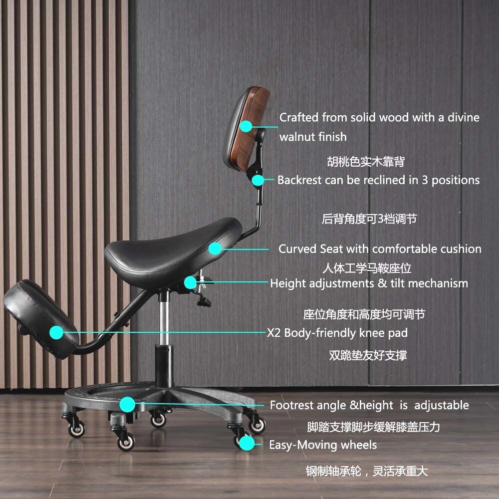 Verstellbarer ergonomischer Kn – Ergonomic Office Chair Bewertung und Preis